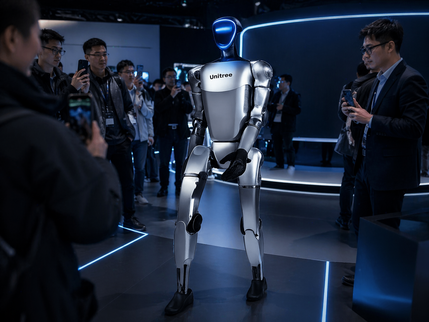 Unitree G1 robot humanoidalny na event