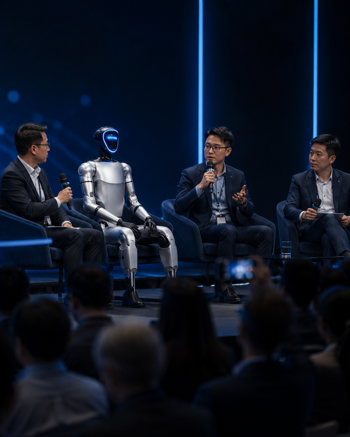 Robot na panel dyskusyjny