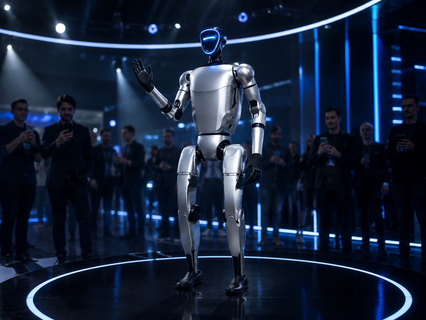 Robot na premierę produktu