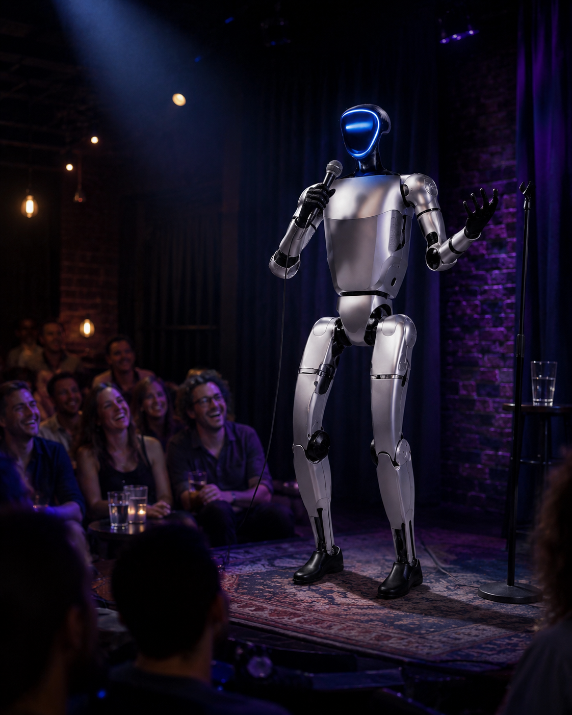 Robot na stand-up lub roast